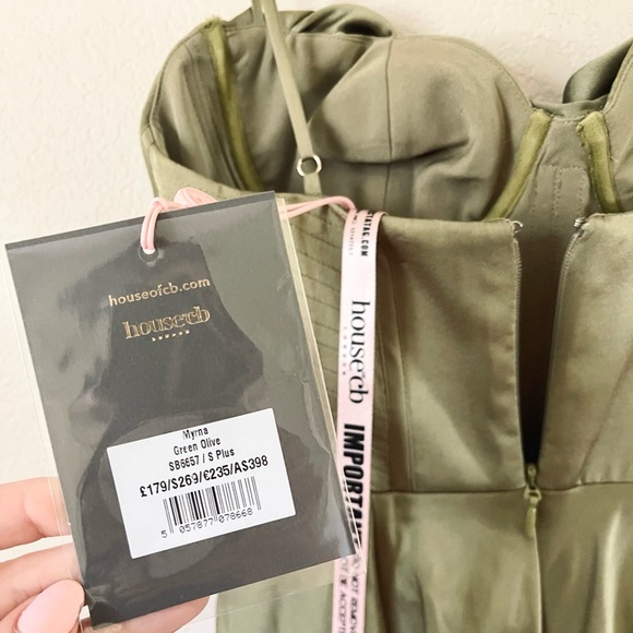 “House of CB” Myrna Midi Corset Dress - Picture 8 of 9